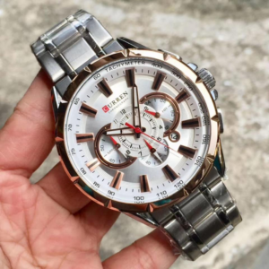 Reloj Curren 8363 Plata / Blanco