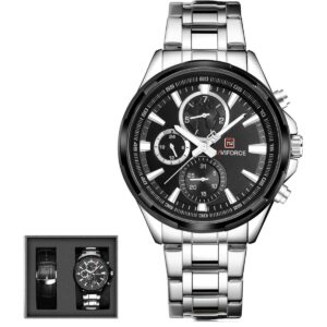 Reloj Naviforce NF9089 Plata/negro