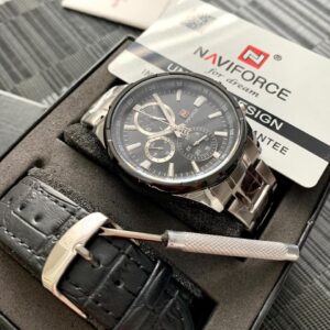 Reloj Naviforce NF9089 Plata/negro