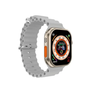 Watch Ultra serie 8 Wearfit 45mm Bisel Plata