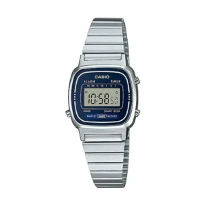 CASIO LA670WA-2 PLATEADO