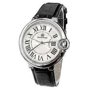 Reloj Hombre Pablo Raez Plata/Negro