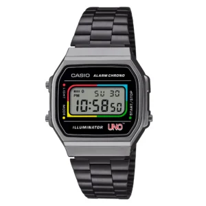 CASIO A168W Edición especial uno Negro