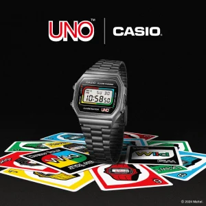 CASIO A168W Edición especial uno Negro