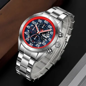 Reloj Hombre SKMEI Plateado/Azul 9338