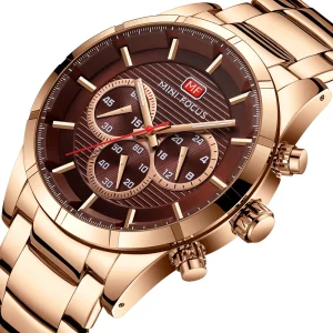 Reloj Mini focus MF0170G-04 Bronce/Marron
