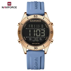 Naviforce Dama NF5054 Digital- Azul/Bronce