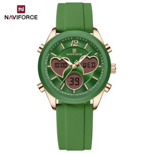 Naviforce Dama NF5045 Análogo y Digital- Verde