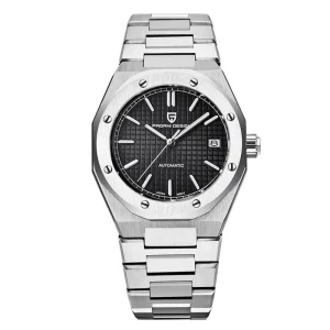 Pagani Design Automatico PD1673 Homenaje Audemars Piguet Royal Oak Plata / Negro